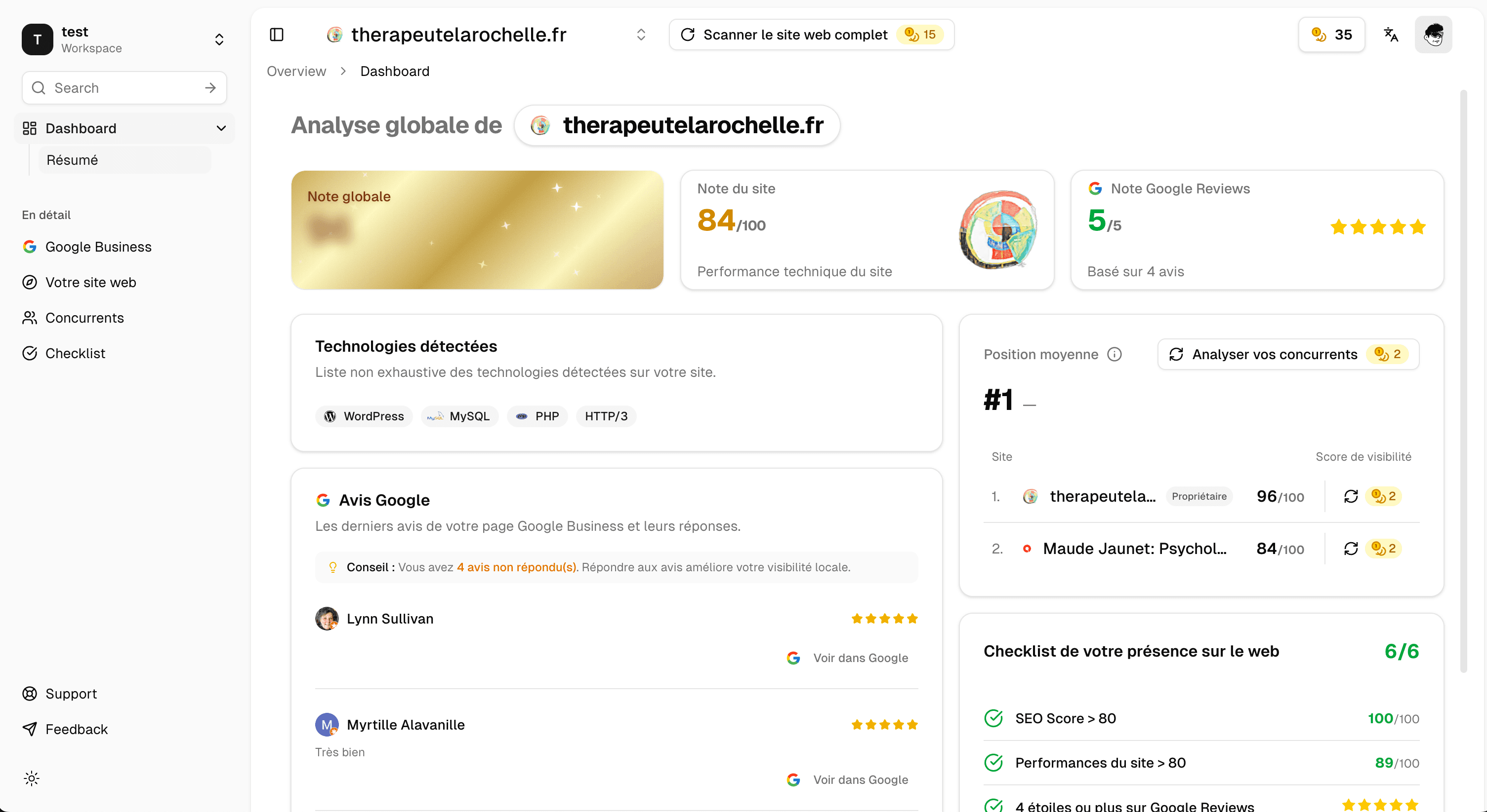 Dashboard